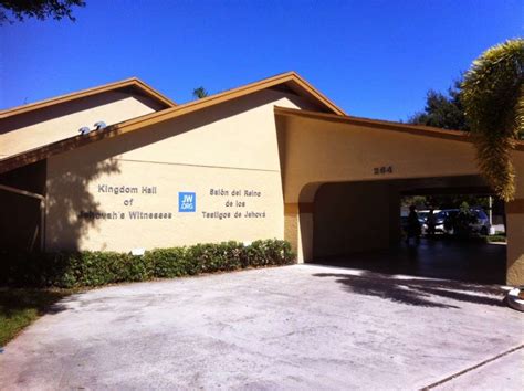 Kingdom Hall Of Jehovah’s Witnesses 264 Florida Mango Rd West Palm Beach Fl 33406 Hours