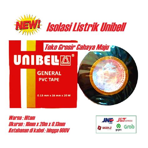 Jual Unibell Selotip Isolasi Kabel Listrik Mm X M X Mm