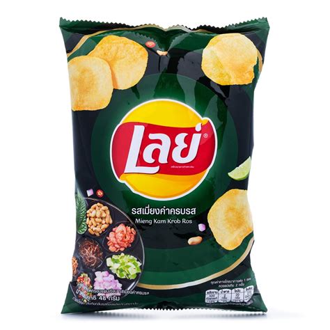 lays thai taste miang kham krob ros flavored chip delivered weee