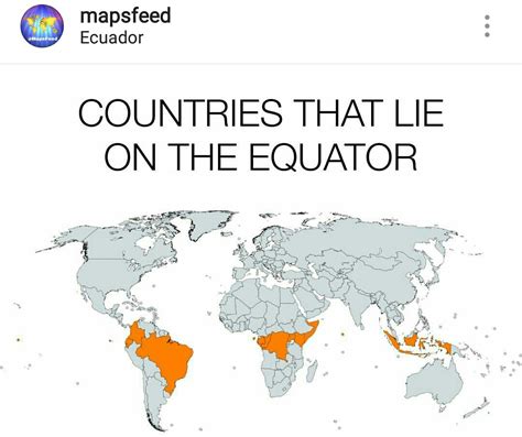 Pa Ses Que S O Cortados Pela Linha Do Equador