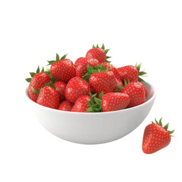 Bowl Of Strawberries Strawberries Fresh Strawberries PNG Transparent