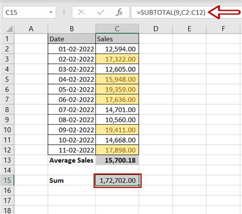 How Do I Sum Colored Cells In Excel Spreadcheaters