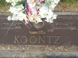 William Russell Koontz Memorial Find A Grave