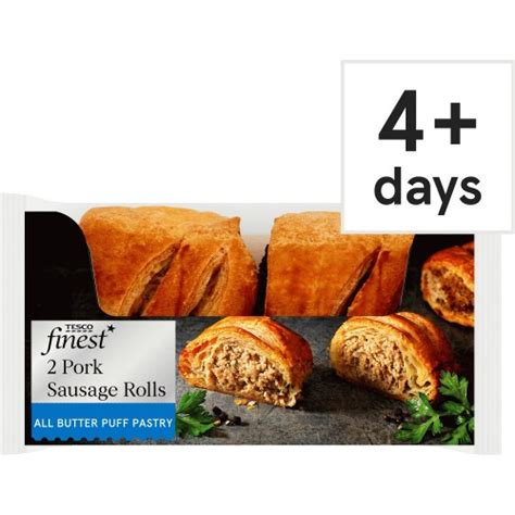 Tesco Finest Ultimate Pork Sausage Rolls G Compare Prices