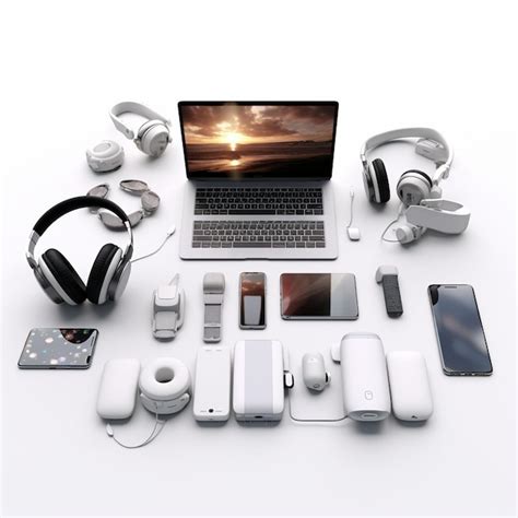 Premium Photo | Laptop accessories