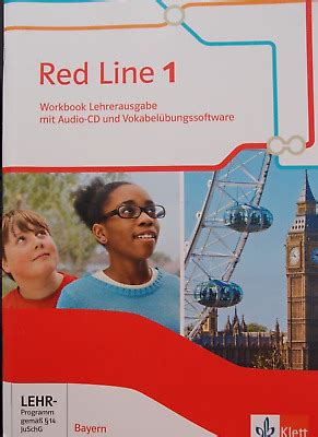 RED LINE 1 Workbook Lehrerausgabe Bayern Lösungen 2 CD zu Schülerbuch