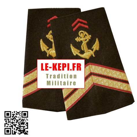 Fourreaux D Paules Sergent Troupes De Marine Tdm Le Kepi