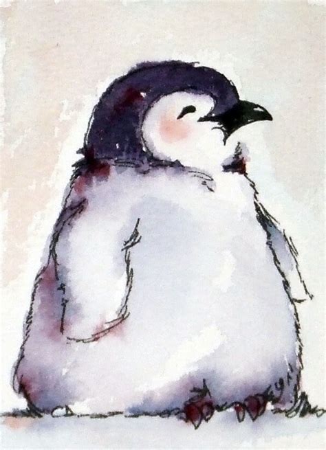 Unavailable Listing on Etsy | Art, Penguin watercolor, Bird art