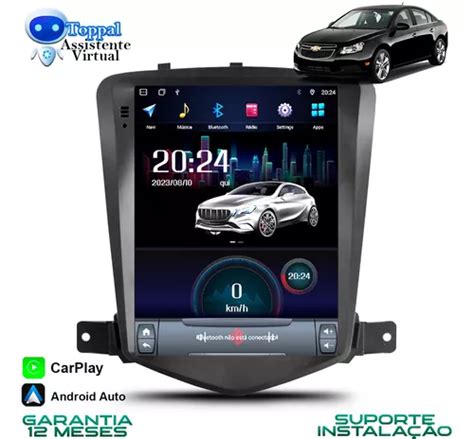 Multim Dia Tesla Cruze Gps Carplay Bt Android