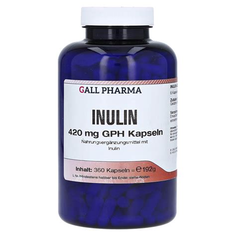 INULIN 420 mg GPH Kapseln 360 Stück kaufen | medpex