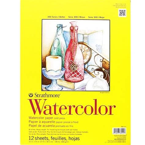 Strathmore Series Lb Watercolor Paper Pad X Wire Bound