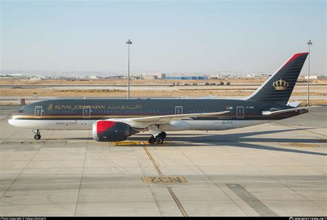 JY BAB Royal Jordanian Boeing 787 8 Dreamliner Photo By Fabian Zimmerli