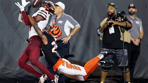 This Jayden Daniels' touchdown to Terry McLaurin was NFL's third-most