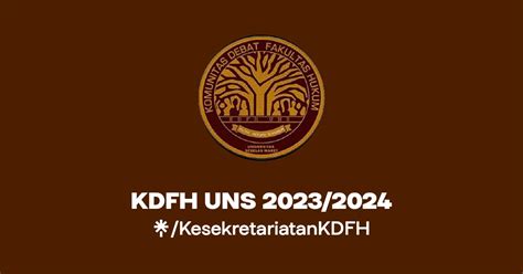 KDFH UNS 2023 2024 Instagram Linktree