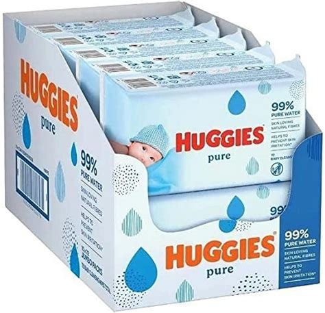 Huggies Huggies Pure Baby Wipes 72 Pieces Pack Of 4 Buy Online