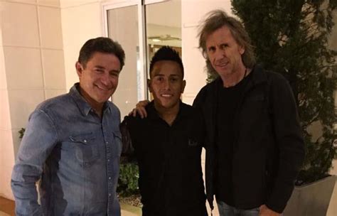 Selecci N Peruana Ricardo Gareca Se Reuni Con Christian Cueva En Brasil