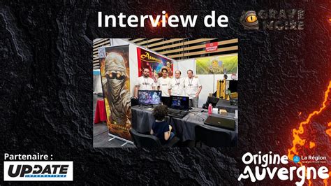 Interview Studio GRAVE NOIRE Au Salon Origine Auvergne YouTube