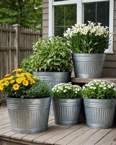 20 Beautiful Outdoor Patio Flower Pot Ideas For Your Home – ToolzView