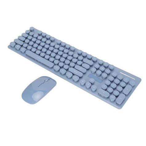 EJ Life Ensemble De Clavier Sans Fil Combo Clavier Souris 104 Touches