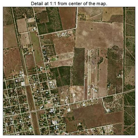 Aerial Photography Map Of Skidmore Tx Texas