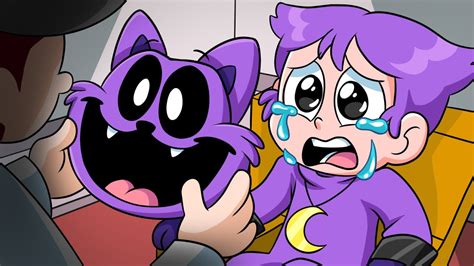 Catnap Sad Story Origin Poppy Playtime 3 Animation Youtube