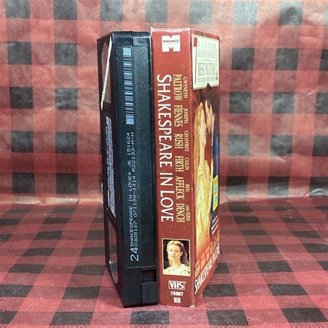 Shakespeare In Love Vhs Gwyneth Paltrow Ralph Fiennes Ben Affleck Fmr