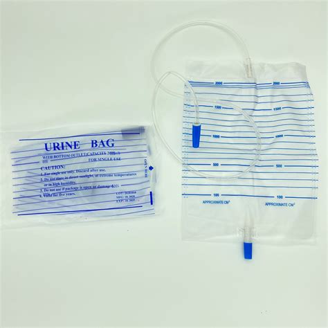 2000ml Economic Luxury Urinary Drainage Bag Urine Collector Bag China