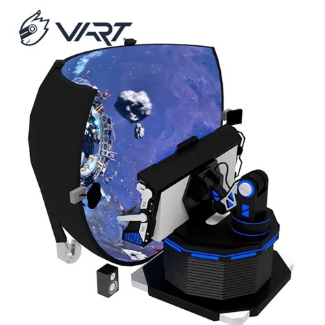 Amusement Park Naked Eye Cinema Degree Immersive Experience Flying Dome Theater Vr