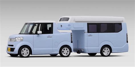 Honda N Truckn Camp Concept Is One Cute Rv Car Camper Mini Camper