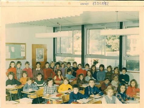 Photo De Classe Cm1 1971 1972 De 1972 Ecole Le Ponteil Copains Davant