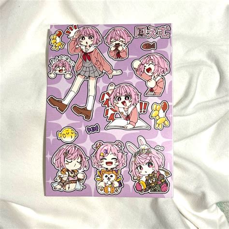 Jual Wonderland X Showtime Sticker Sheet Enu Nene Rui Tsukasa