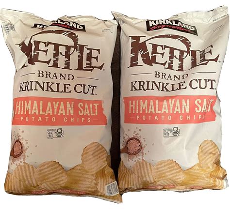 Kirkland Signature Himalayan Salt Potato Chips 2lb Bags