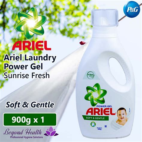 Ariel Power Gel 900g Sunrise Fresh Liquid Detergent Soft And Gentle