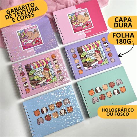Capa De Bobbie Goods - Bobbie Goods Livro de Colorir 180G - Capa Dura - Vários Modelos ...