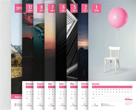 Indesign Monthly Calendar Template