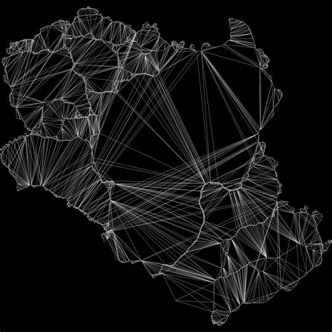 Monagas State Venezuela map region geography political 3D model rigged