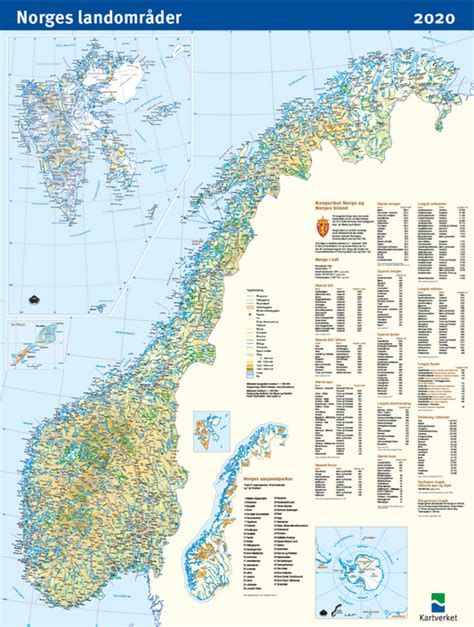 Norgeskart Og Fylkeskart Podkart