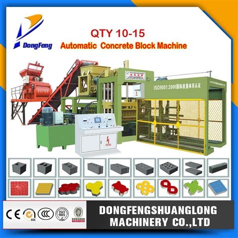 Menge Automatische Und Hydraulische Betonblock Maschine Zement