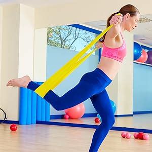 Amazon Kootek Pcs Resistance Bands Set Levels High Elastic