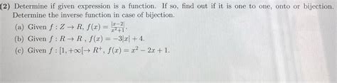 Answered 2 Determine If Given Expression Is A Bartleby