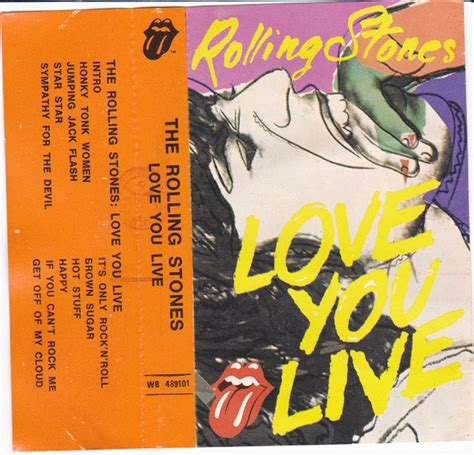 The Rolling Stones Love You Live 1977 Cassette Discogs