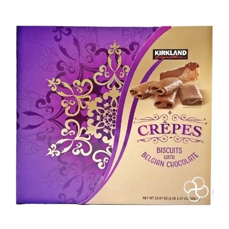 Kirkland Signature Crepes Biscuits With Belgian Chocolate Oz