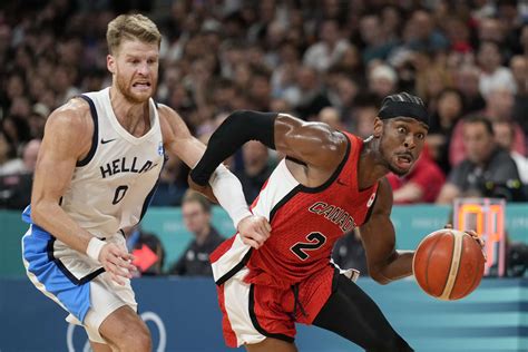 Paris Olympics Canada Holds Off Giannis Antetokounmpo Greece