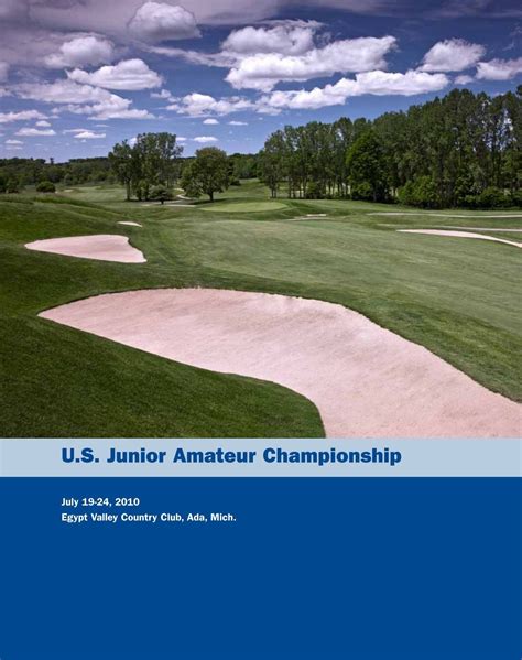 U S Junior Amateur Championship USGA