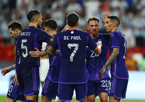 Previo al debut ante Arabia Saudita, la Selección Argentina realizó su