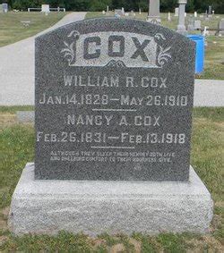 Nancy Ann Dawson Cox 1831 1918 Mémorial Find a Grave