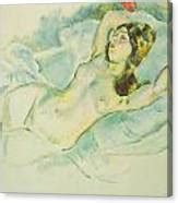 Nude Woman Reclining Painting By Jules Pascin Fine Art America