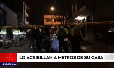 San Juan de Lurigancho Joven de 17 años fue acribillado a metros de su