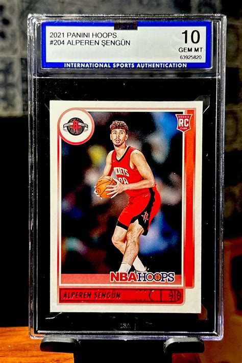 2021 22 Panini NBA Hoops Rookies 204 Alperen Sengun RC For Sale