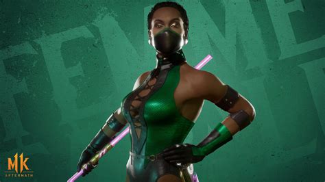 Jade With Green Background Hd Mortal Kombat 11 Wallpapers Hd Wallpapers Id 57595